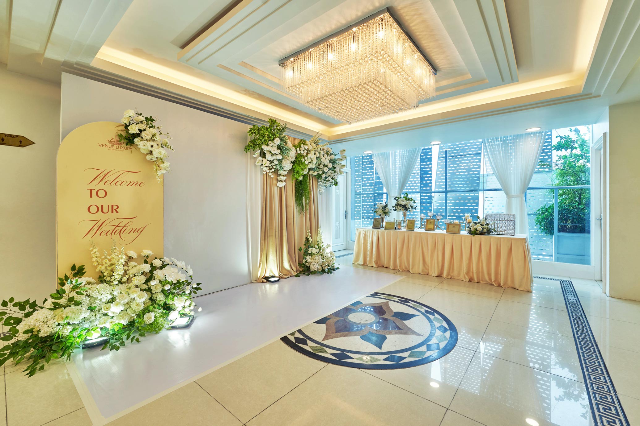 Không Gian Đón Khách Riêng Biệt