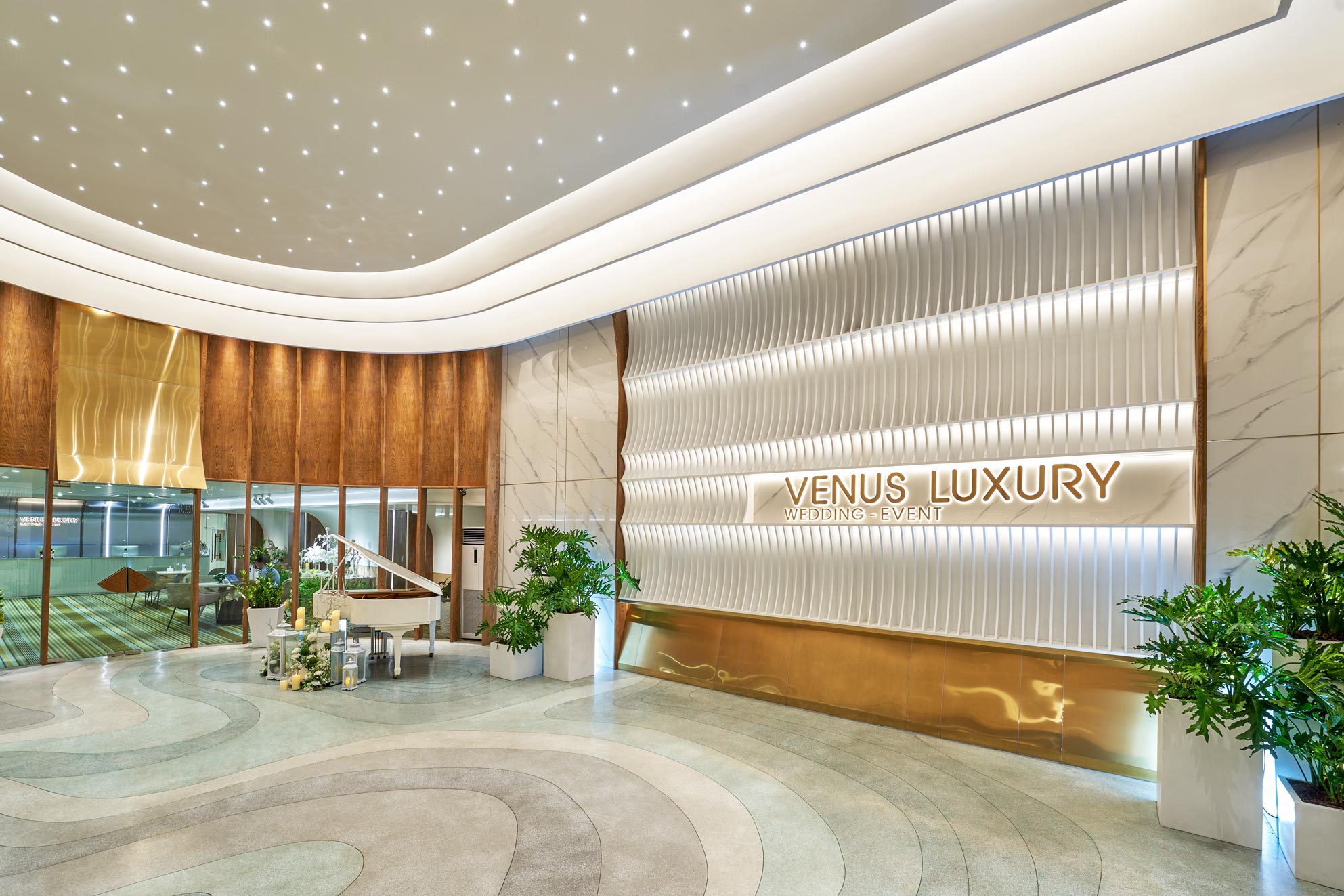 Lobby Chính Venus Luxury